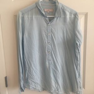 Loft chambray popover